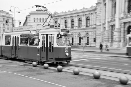Cable car in Vienna