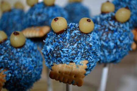 Sweetness blue cookie monster