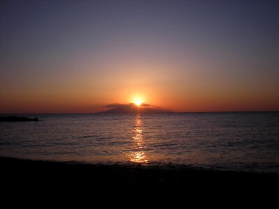 Greece marine sunrise