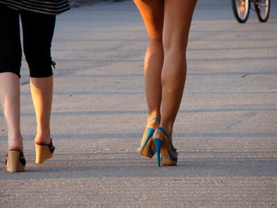 Shoes heels woman
