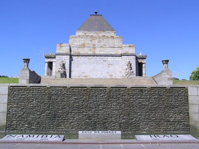 Melbourne Shrine in Victoria, Australia