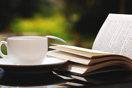 Tea & Book photo