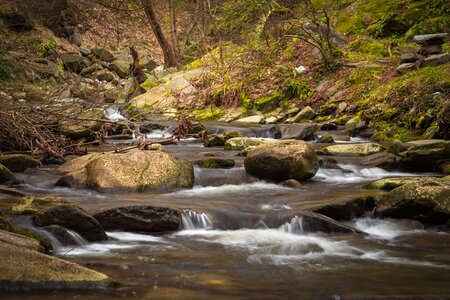 Beautiful cascade creek photo