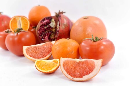 Fruit grapefruit mandarin