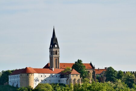 Castle church tower Croatia