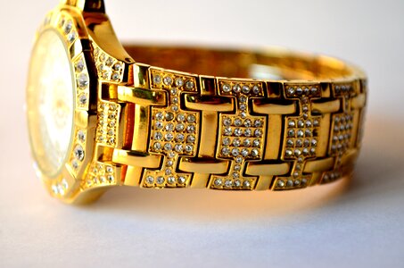 Gold Expensive Watch photo