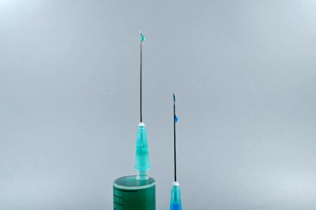 Cure focus needles