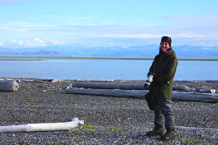 FWS employee out in the field