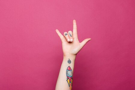 Hand Sign Love Free Photo photo