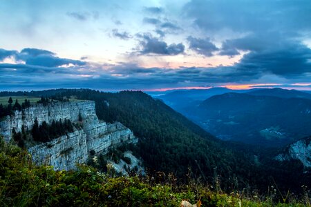 Branch cliff climate photo