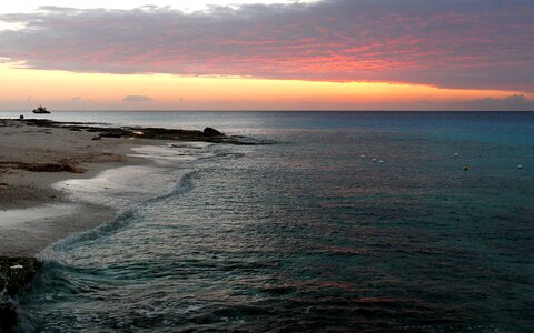 Sunset Cozumel Western Shore