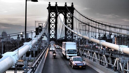Bridge traffic city