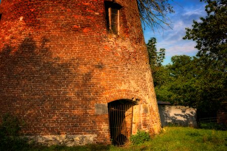 Ancient architecture brick photo