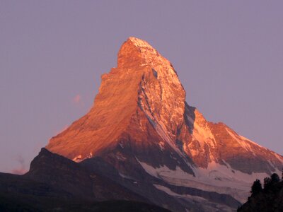 Matterhorn Alpine Valais Mountain photo