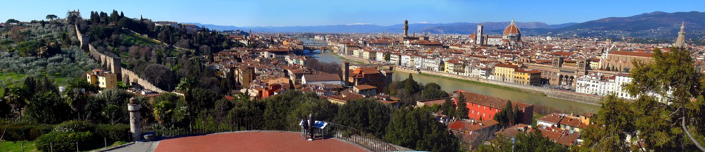 Panorama of the City of Florence photo