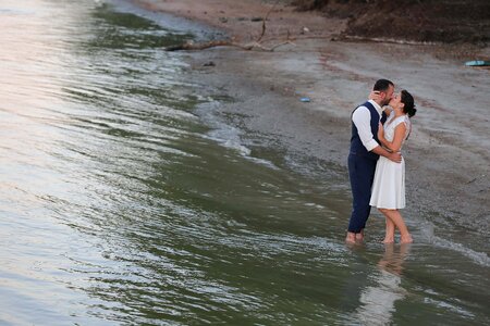 Love water kiss photo