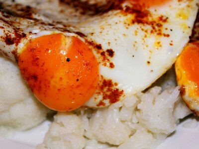 Cauliflower lunch abendbrot photo