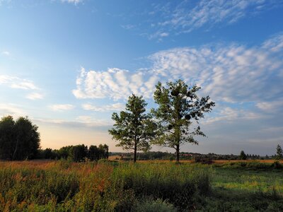 Sky clouds poland photo