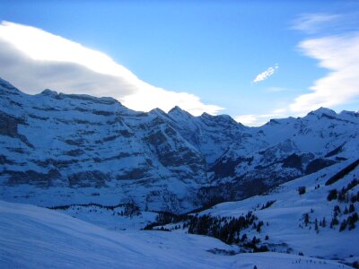 Hill snow 