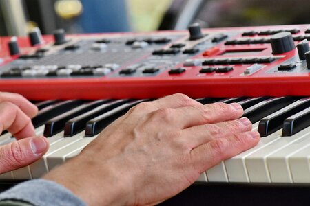 Music playing synthesizer