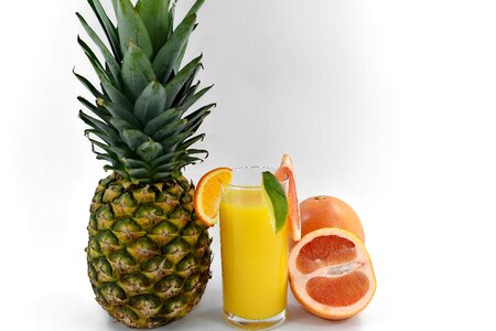 Drink fruit cocktail grapefruit