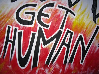 Graffiti berlin humanity