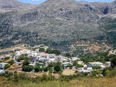Crete, view of Aktounta photo