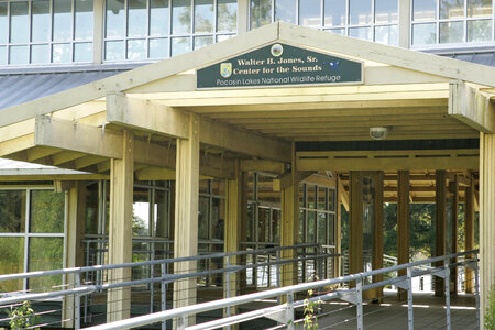 Front entrance of Walter B Jones, Sr. Center for the Sound