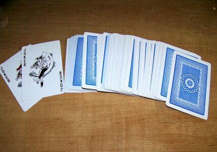 Cards deck jokers photo