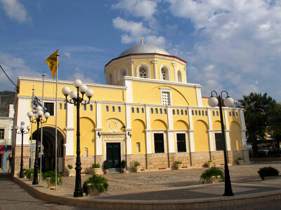 Metamorfoseos Sotiros Christou Cathedral in Kalymnos, Greece