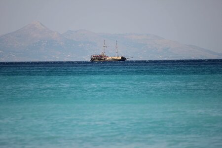 Sailing distance cruise ship