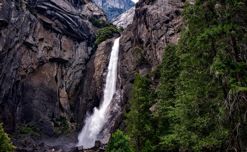 Waterfall at Yosemite National Park