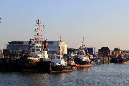 Ship cuxhaven water photo