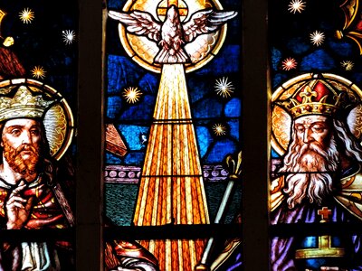 King mosaic saint