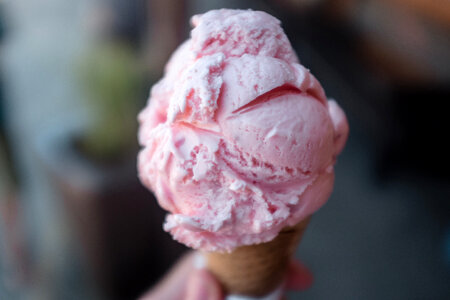 Ice Cream Closeup photo