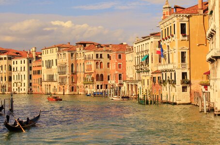 Canale edge venice wassserstrasse
