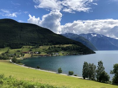 Beautiful landscape national park photo