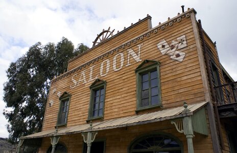 Western saloon ghost town western