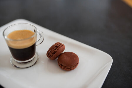 Espresso Coffee & Macaroon photo