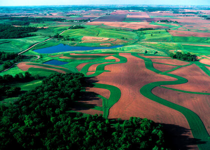 Farmland and Watershed view