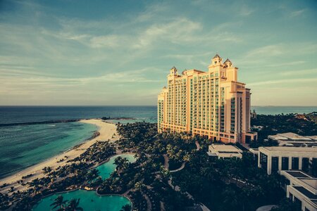 Building on the beach