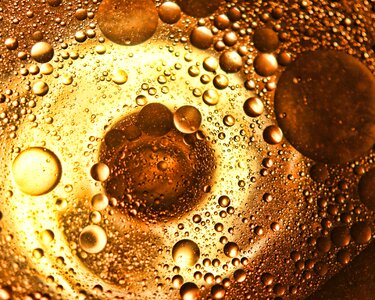 Bubble chocolate dew photo