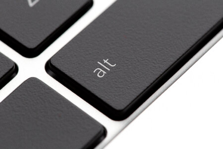 Laptop Keyboard Close up