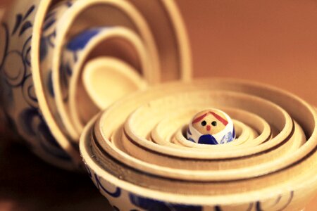 Russian doll traditional handmade