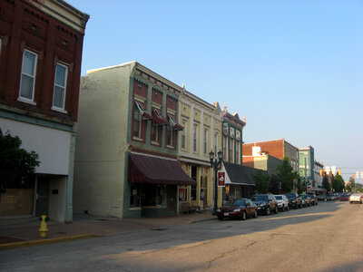 Huntingburg Commercial Historic District, Indiana photo