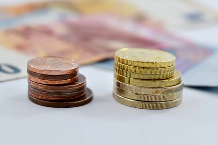 Bank coins credit