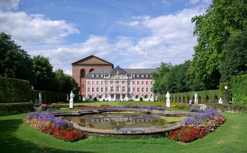 South wing of Prince-electors Palace in Trier, Germany photo