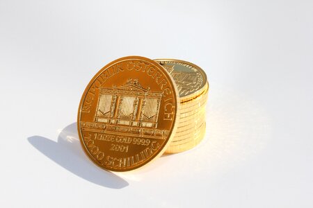 Money gold coin