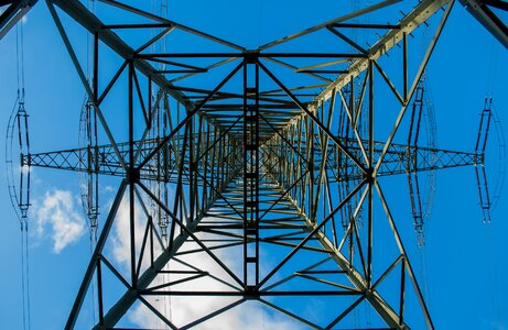 Energy pylon high voltage photo