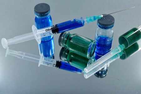 Anesthetic chemicals injection photo